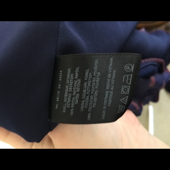 Maeve Anthropologie banet heart blue dress S - Picture 8 of 8